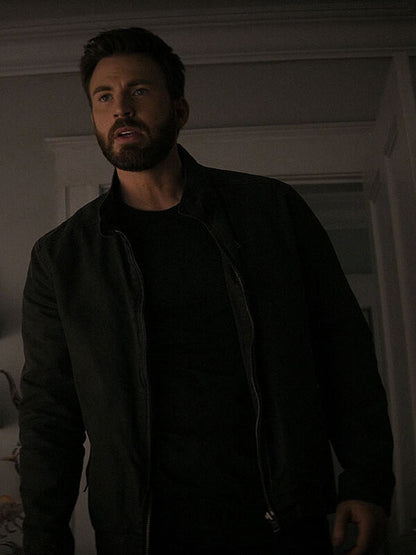 Chris Evans Defending Jacob Black Cotton Jacket