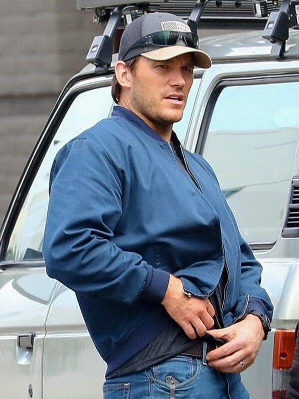 Chris Pratt The Terminal List S01 James Reece Bomber Jacket