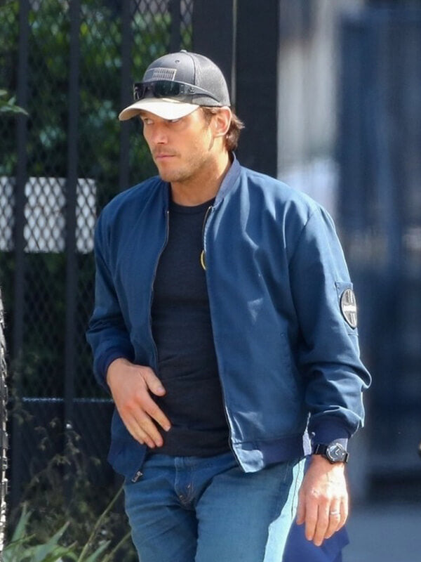 Chris Pratt The Terminal List S01 James Reece Bomber Jacket