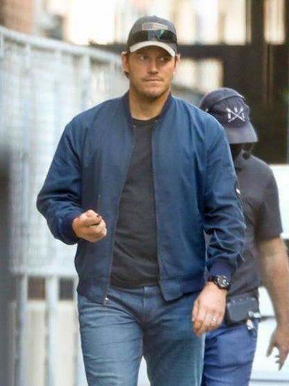 Chris Pratt The Terminal List S01 James Reece Bomber Jacket
