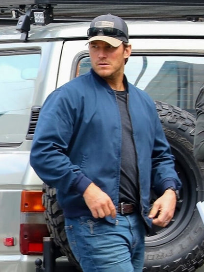 Chris Pratt The Terminal List S01 James Reece Bomber Jacket