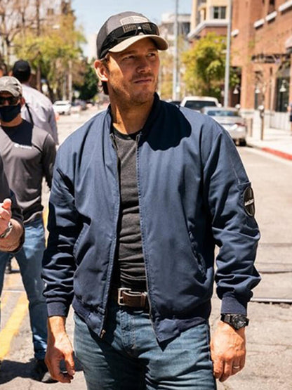 Chris Pratt The Terminal List S01 James Reece Bomber Jacket