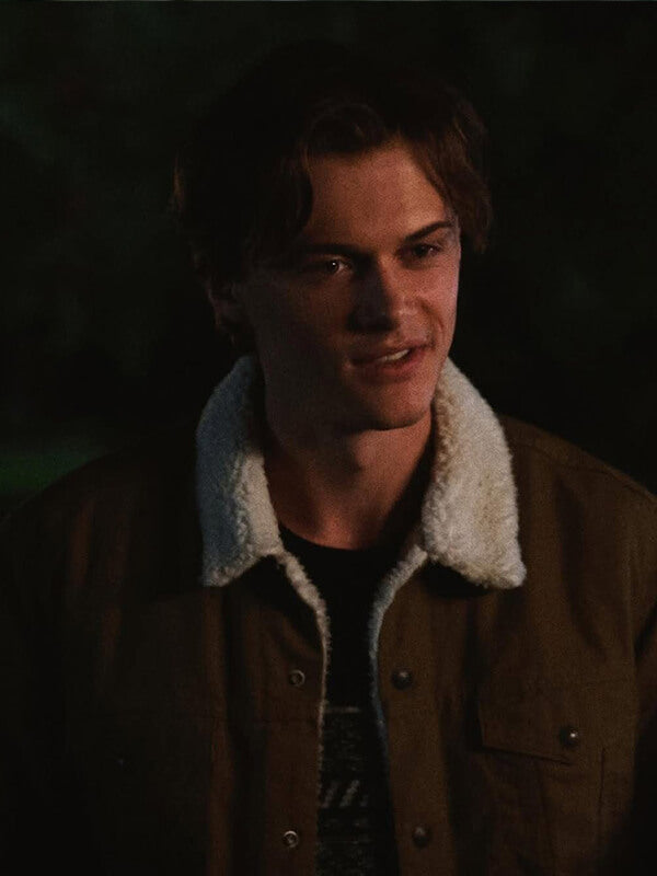 Christopher Briney The Summer I Turned Pretty Shearling Jacket