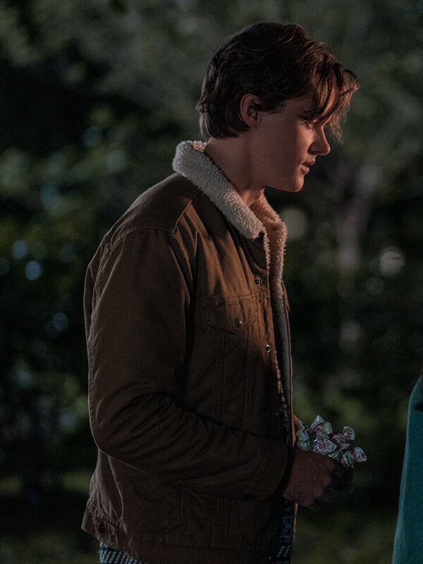 Christopher Briney The Summer I Turned Pretty Shearling Jacket