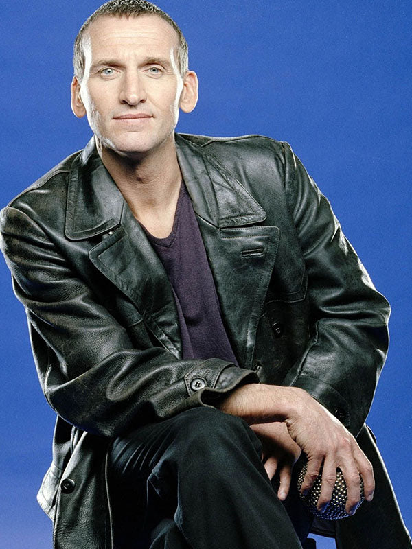 Christopher Eccleston Doctor Who Ninth Leather Coat