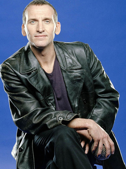 Christopher Eccleston Doctor Who Ninth Leather Coat