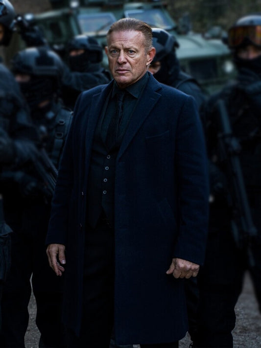 Citizen Vigilante 2026 Costas Mandylor Wool Coat