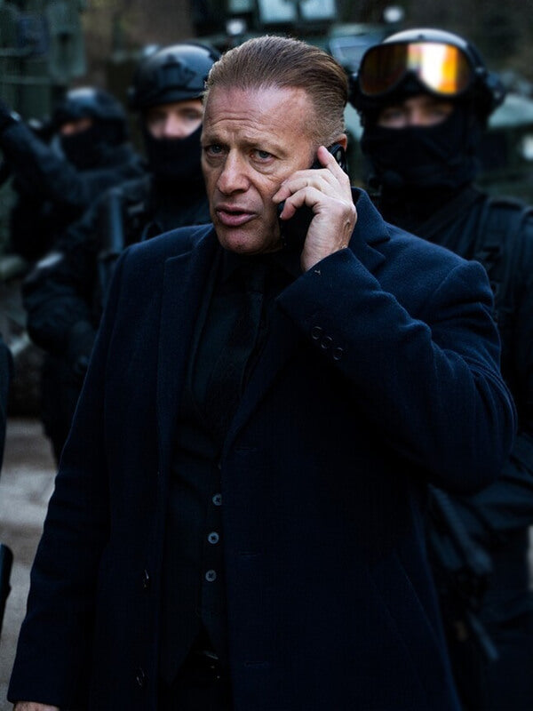 Citizen Vigilante 2026 Costas Mandylor Wool Coat