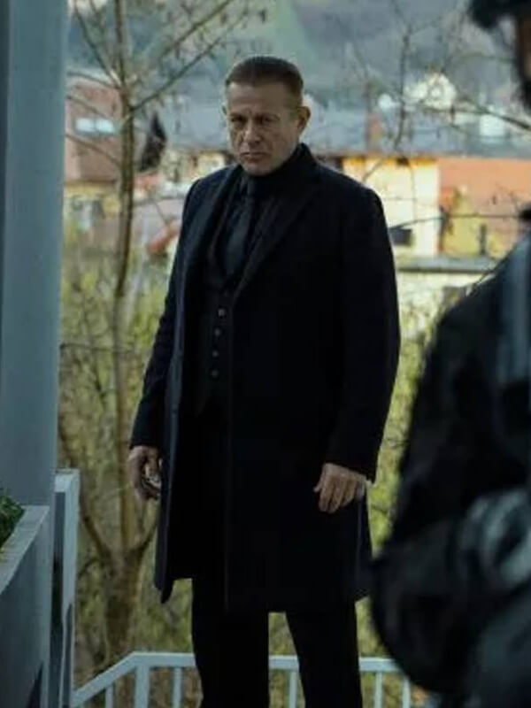 Citizen Vigilante 2026 Costas Mandylor Wool Coat