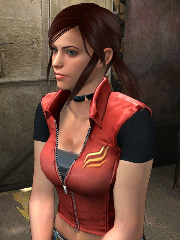 Claire Redfield Resident Evil Code Veronica Leather Vest
