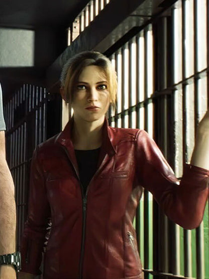 Claire Redfield Resident Evil: Death Island Red Jacket
