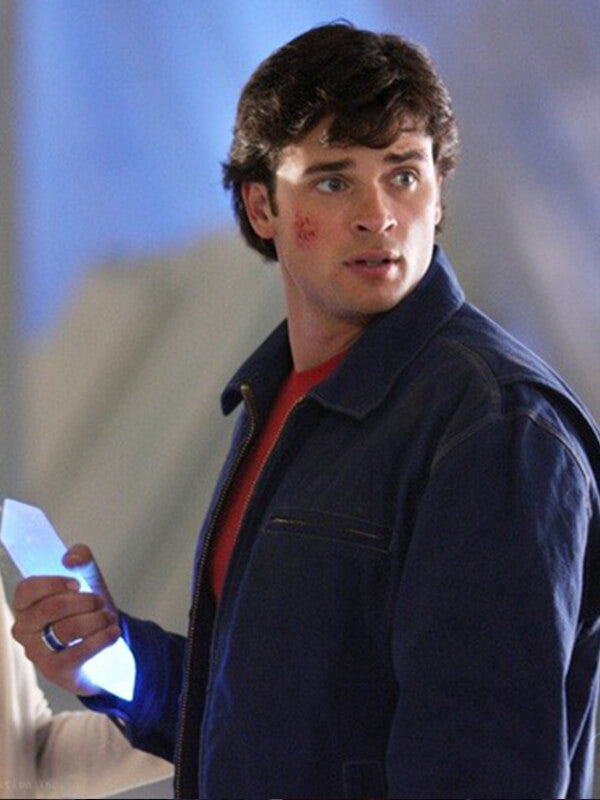 Clark Kent Smallville Blue Cotton Jacket