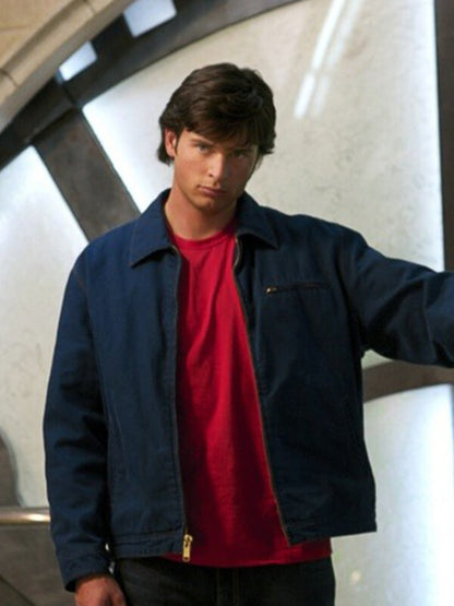 Clark Kent Smallville Blue Cotton Jacket