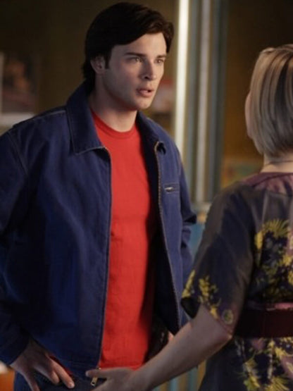 Clark Kent Smallville Blue Cotton Jacket