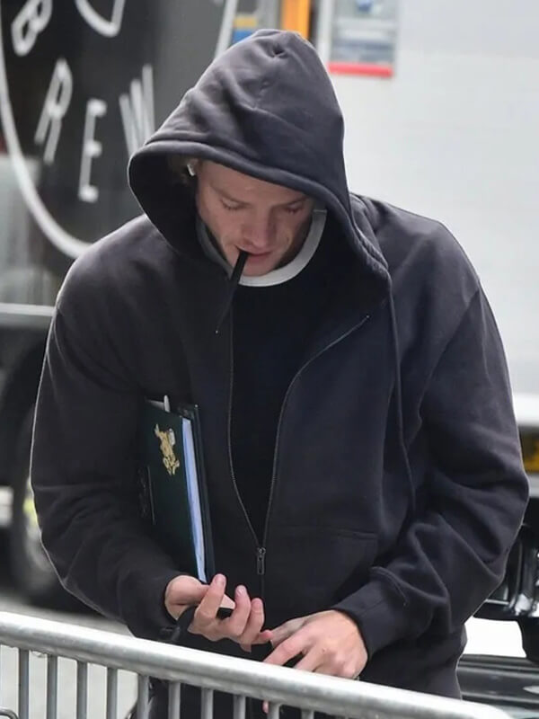 Clayface 2026 Matt Hagen Black Hooded Jacket