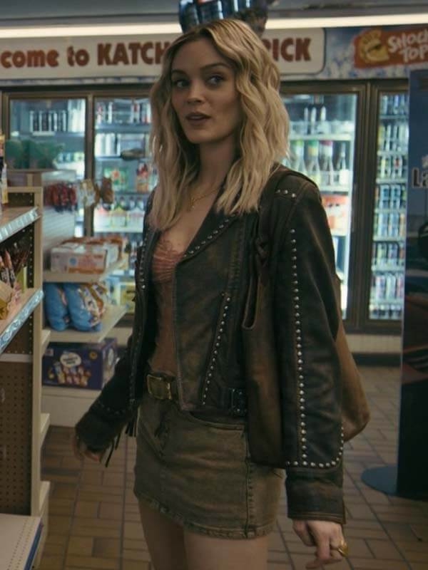 Cleo Montague Tulsa King S03 Leather Jacket