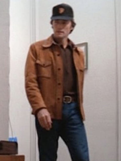 Clint Eastwood The Enforcer Brown Suede Jacket
