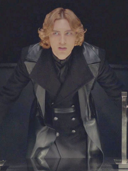 Cody Fern American Horror Story S08 Wool Coat