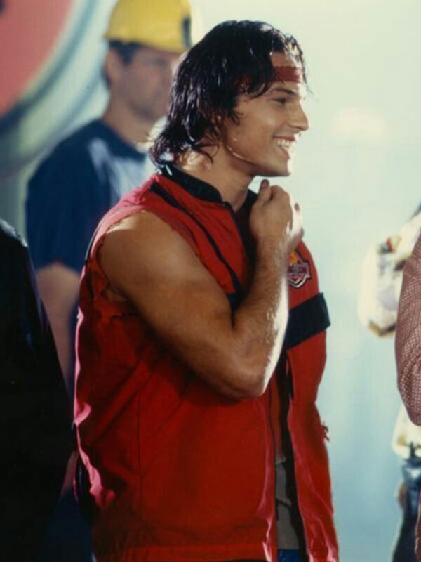 Cole Evans Power Rangers Wild Force Red Vest