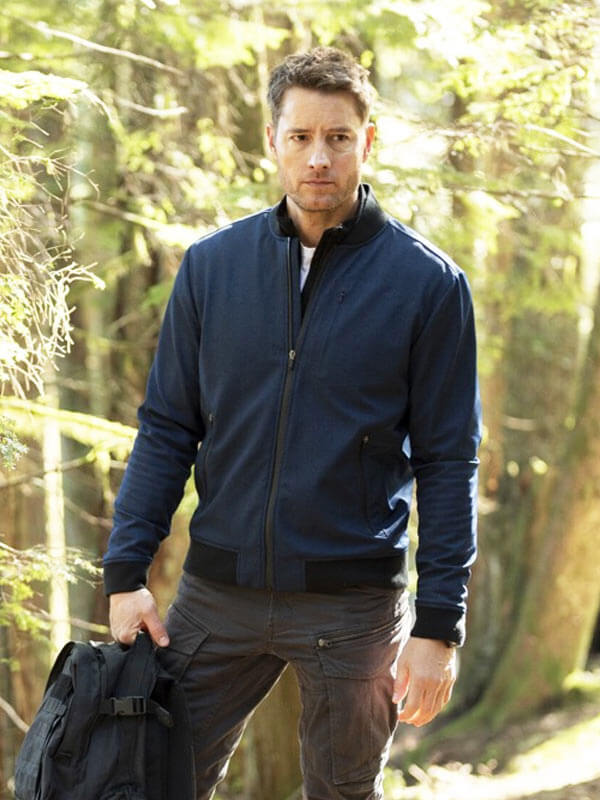 Colter Shaw Tracker 2024 Blue Bomber Jacket