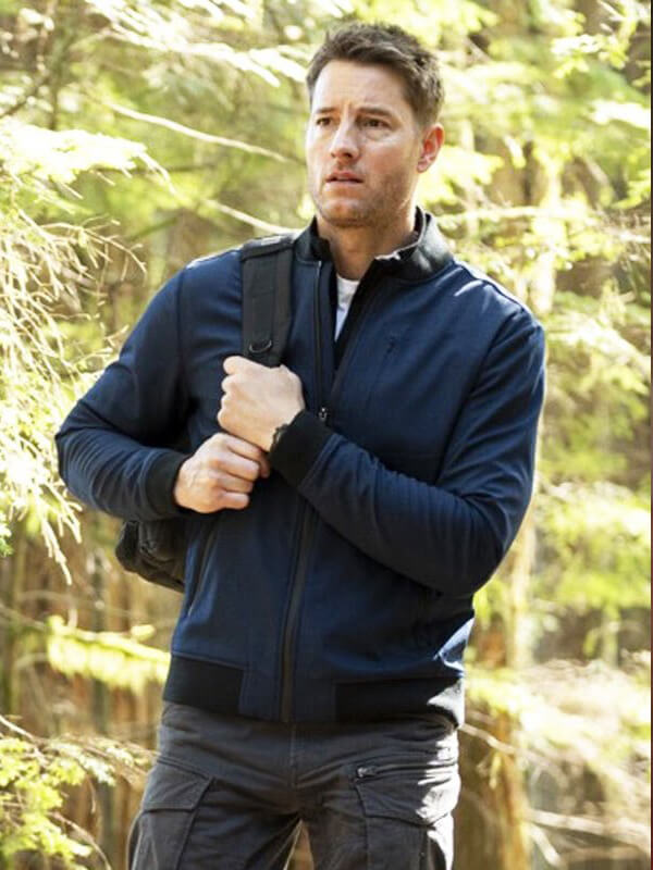 Colter Shaw Tracker 2024 Blue Bomber Jacket