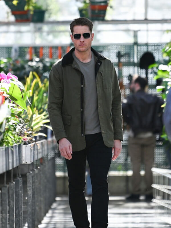 Colter Shaw Tracker S02 Green Cotton Jacket