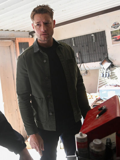 Colter Shaw Tracker S03 Justin Hartley Cotton Jacket