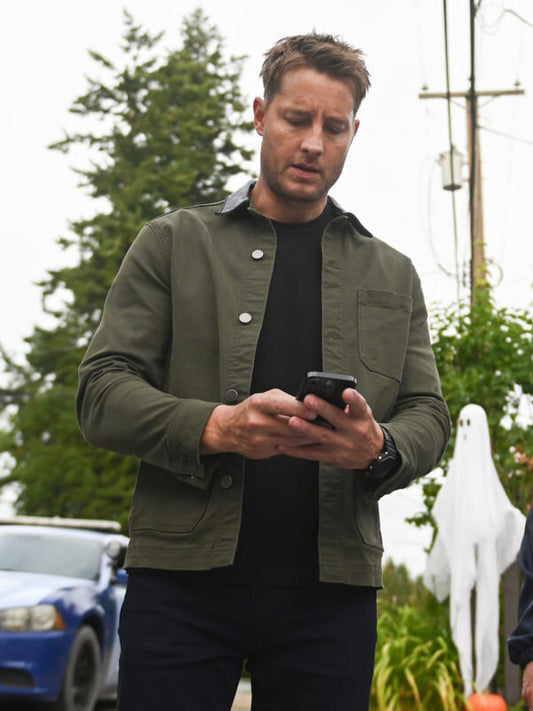 Colter Shaw Tracker S03 Justin Hartley Cotton Jacket