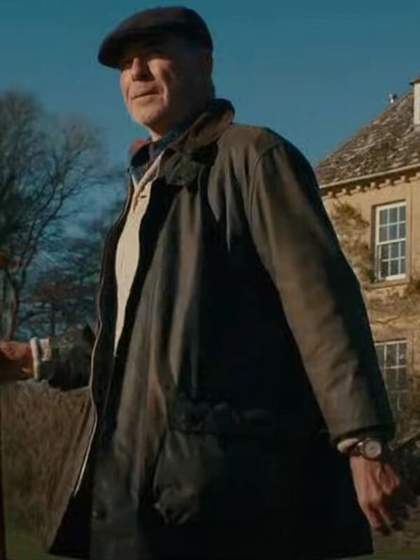 Conrad Harrigan MobLand S01 Brown Cotton Jacket