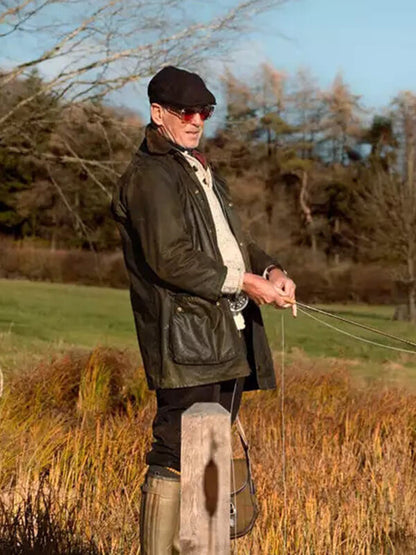 Conrad Harrigan MobLand S01 Brown Cotton Jacket
