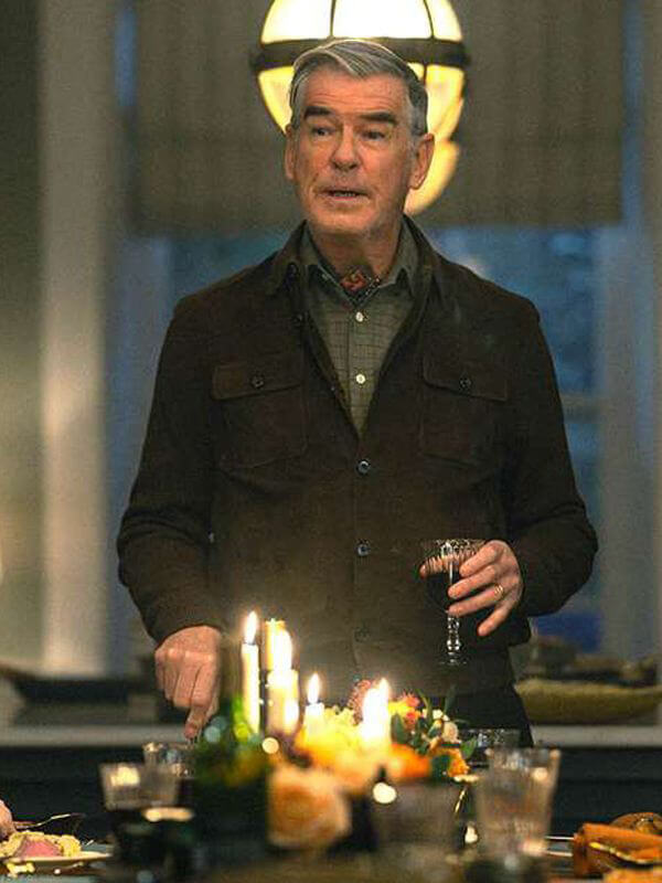 Conrad Harrigan MobLand S01 Suede Leather Jacket