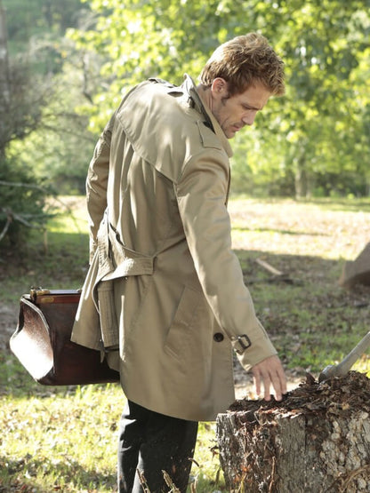 Constantine Matt Ryan Brown Trench Coat