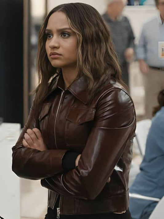 Corinne Massiah Leather Jacket