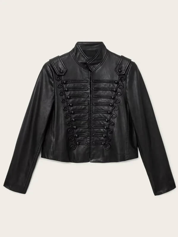 Coven Academy S01 Briar Black Leather Jacket