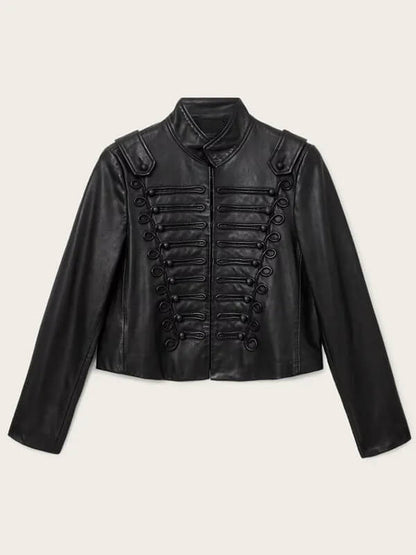 Coven Academy S01 Briar Black Leather Jacket