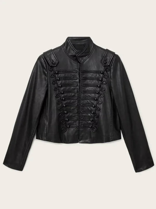 Coven Academy S01 Briar Black Leather Jacket