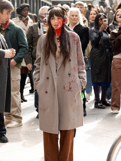 Dakota Johnson Verity 2026 Lowen Ashleigh Wool Coat