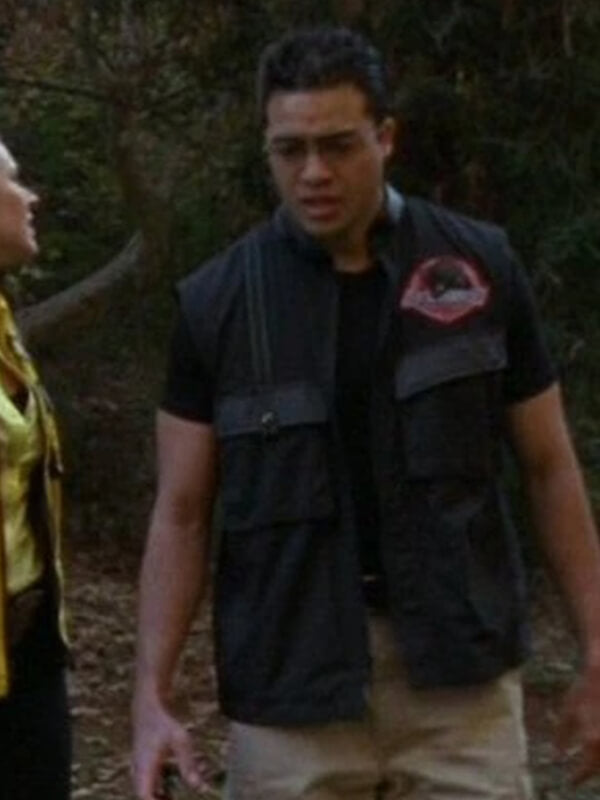 Danny Delgado Power Rangers Wild Force Black Vest