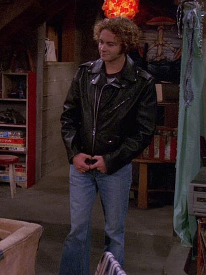 Danny Masterson That '70s Show Black Leather Jacket