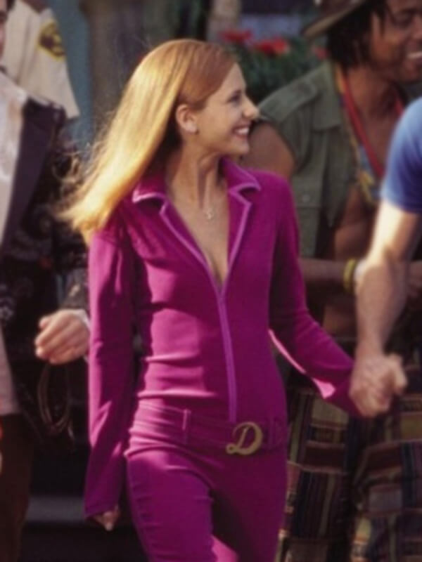 Daphne Scooby-Doo Sarah Michelle Gellar Velvet Jacket