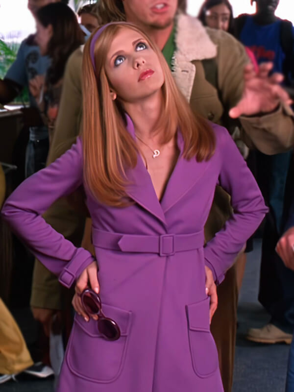 Daphne Scooby-Doo Sarah Michelle Gellar Wool Coat