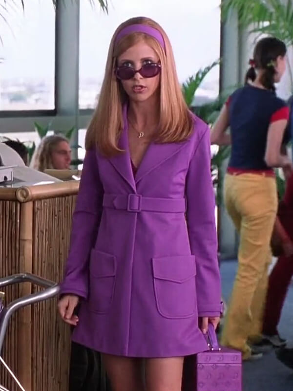 Daphne Scooby-Doo Sarah Michelle Gellar Wool Coat