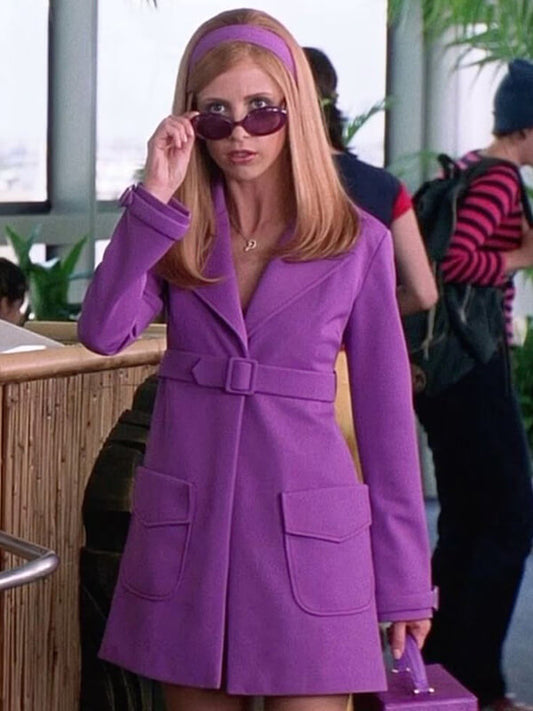 Daphne Scooby-Doo Sarah Michelle Gellar Wool Coat