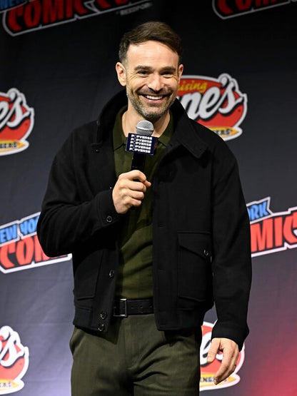 Daredevil Born Again S02 Charlie Cox Wool Jacket