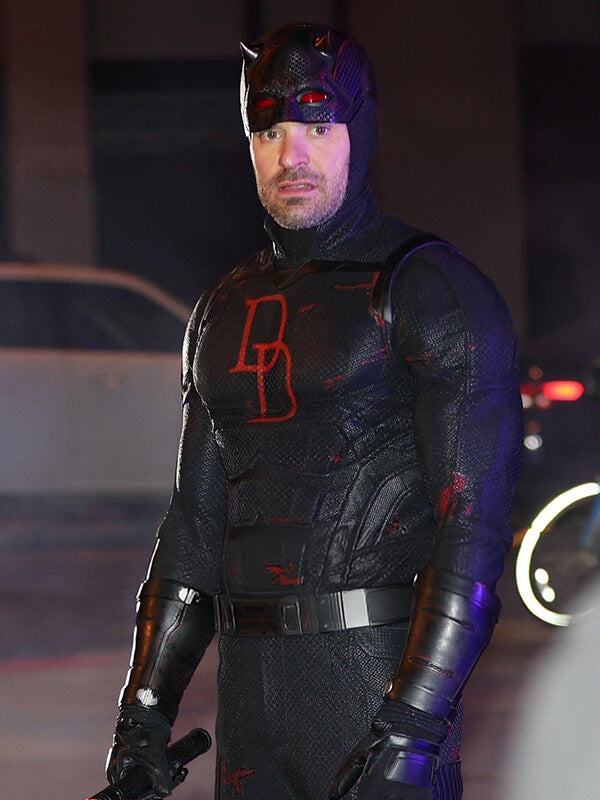 Daredevil Born Again S02 Matt Murdock Black Leather Jacket