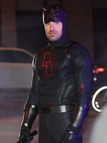 Daredevil Born Again S02 Matt Murdock Black Leather Jacket