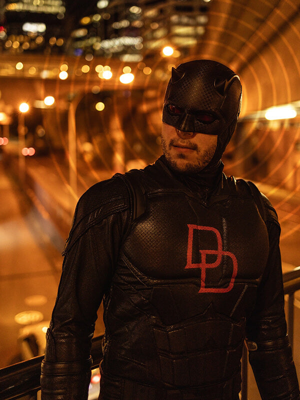 Daredevil Born Again S02 Matt Murdock Black Leather Jacket