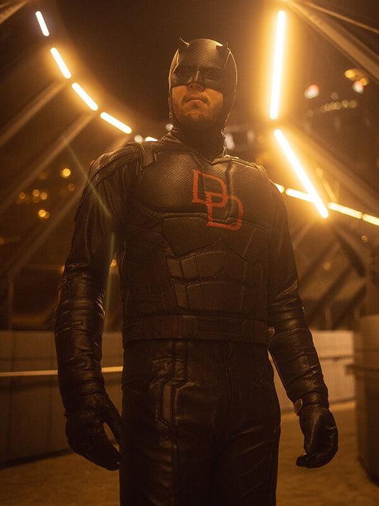 Daredevil Born Again S02 Matt Murdock Black Leather Jacket