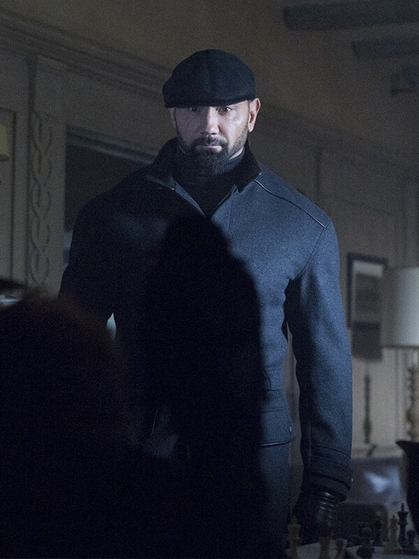 Dave Bautista Spectre 2015 Mr. Hinx Wool Coat