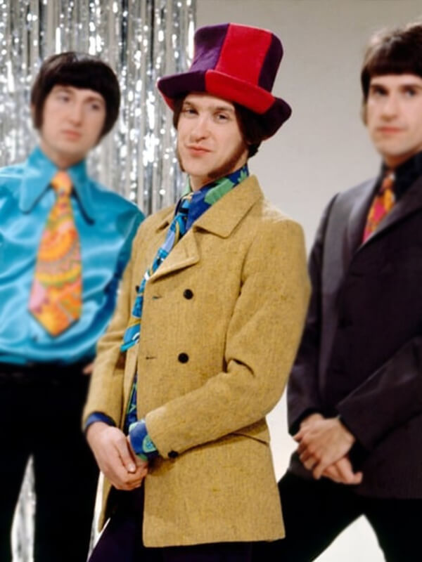 Dave Davies The Kinks Beige Wool Peacoat